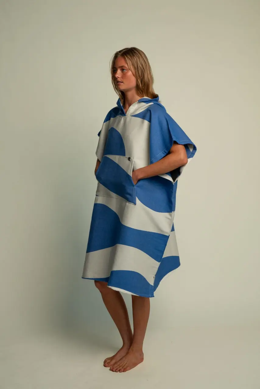 Futah - Aether Azul Poncho (2)