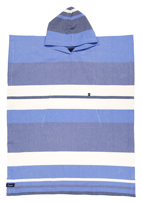 Futah - Papua Blue Adult Poncho (1)