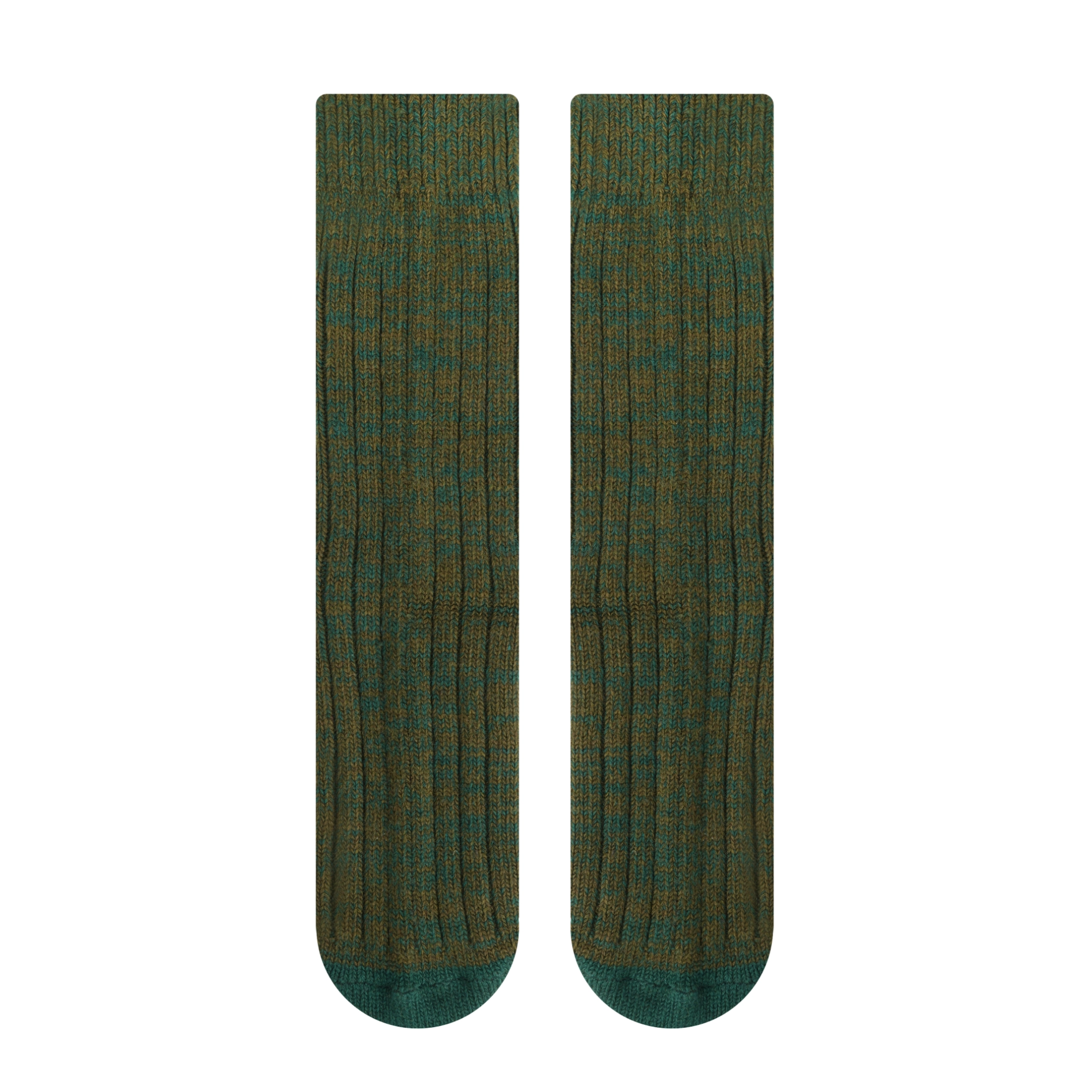 Futah - Cashmere & Wool  Olive Socks (2)