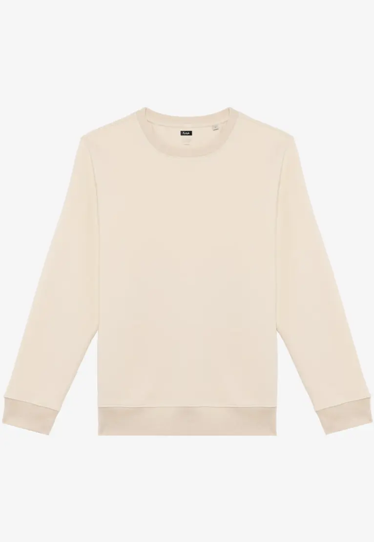 Futah - Organic Cotton Sweatshirt Raw - Beach (1)