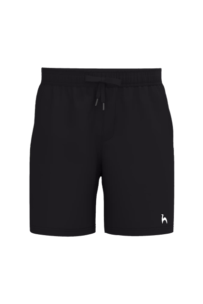 Black Tennis Classic Shorts