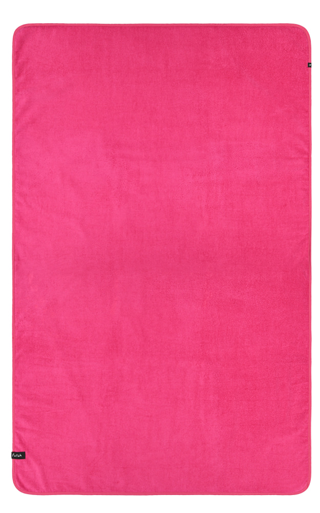 Futah - Ericeira Neon Pink Terry Towel (1)