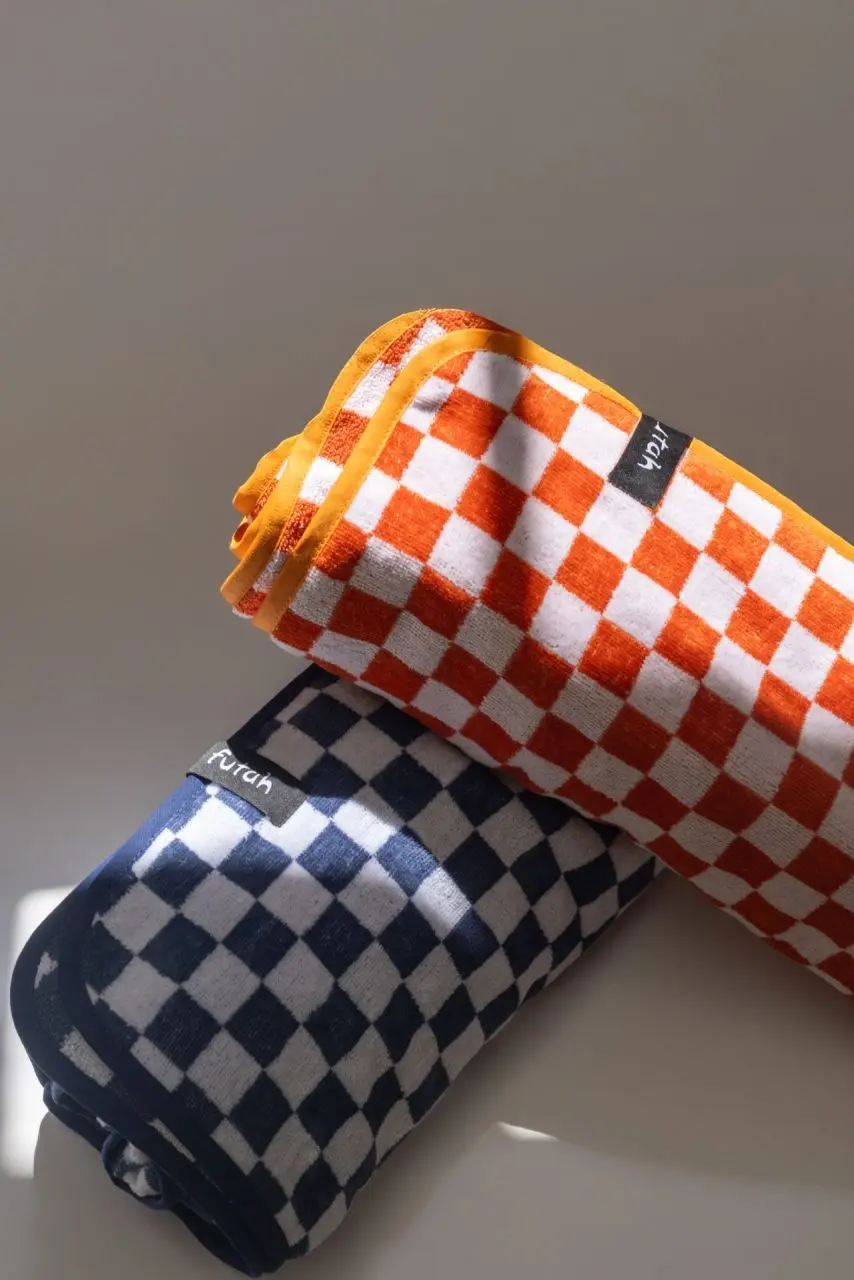 Futah - Xadrez Barro Toalha em Turco (3)