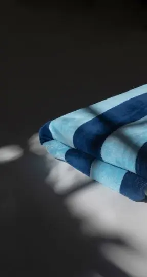 Bedu Two Blues Terry Towel (2)