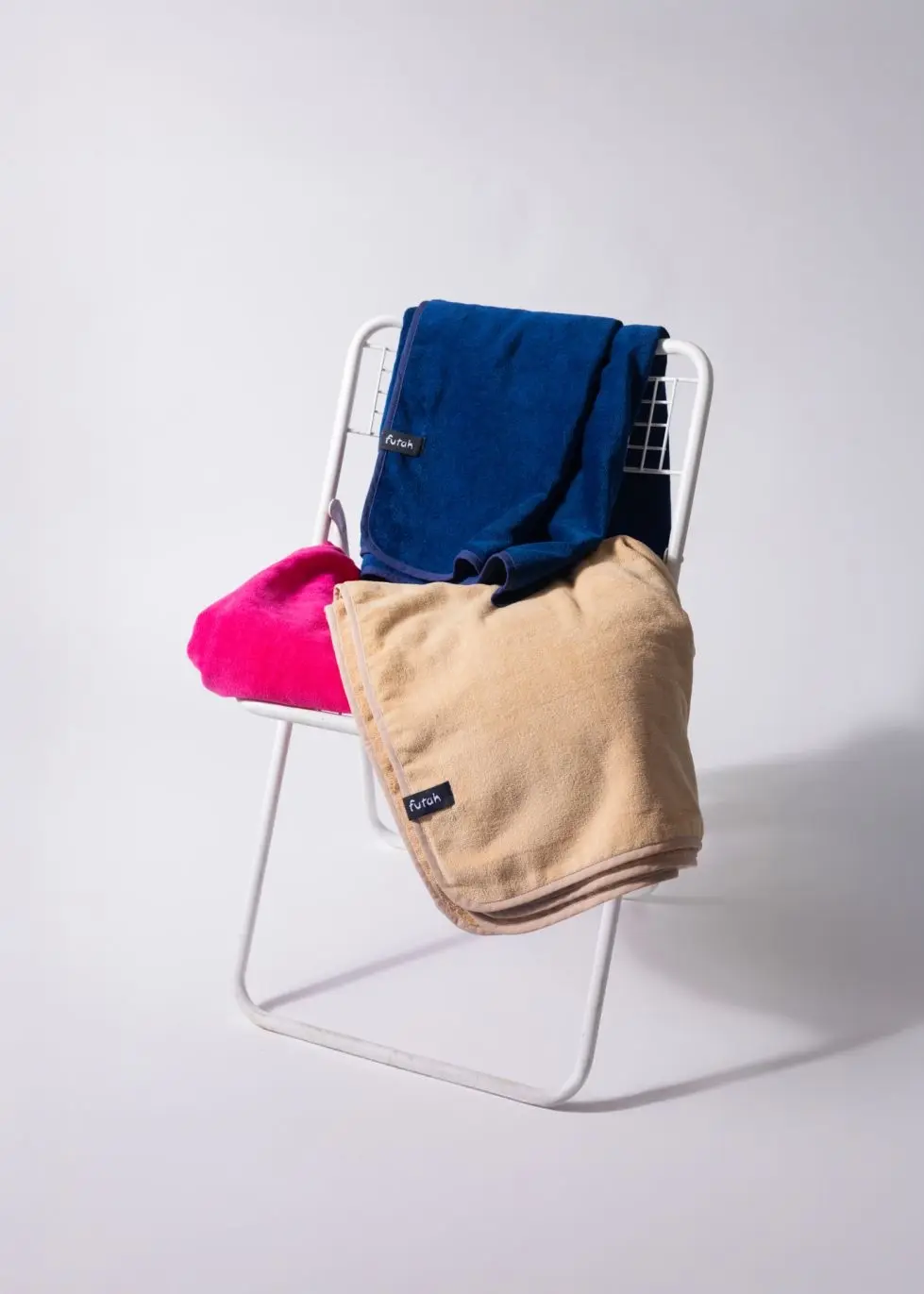 Futah - Ericeira Cor de Rosa Néon Toalha em Turco (12)