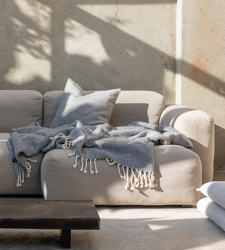 Futah - Ericeira Grey Blanket (5)