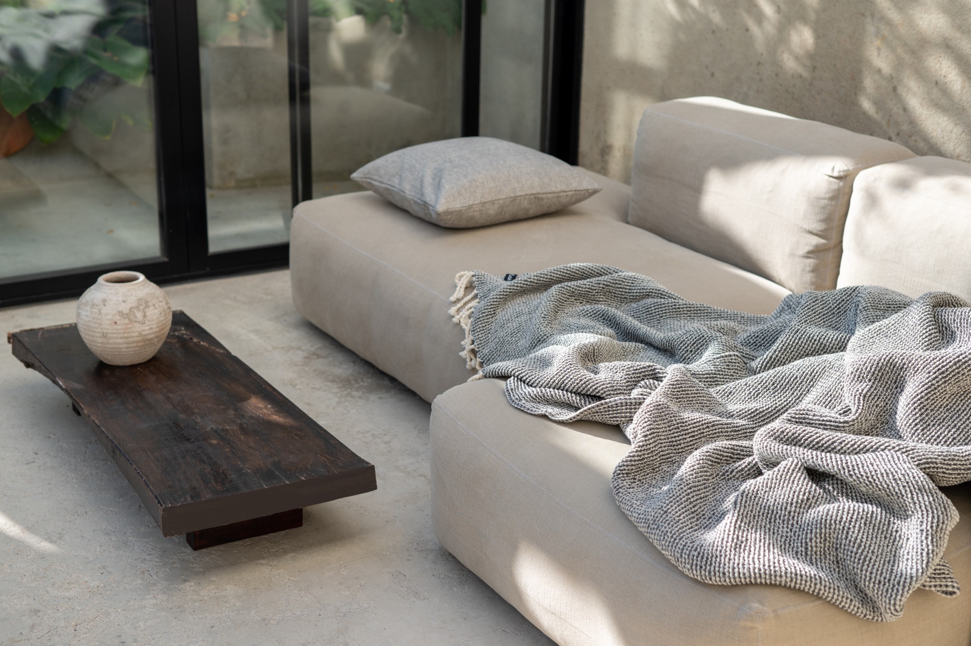 Futah - Ericeira Grey Blanket (6)