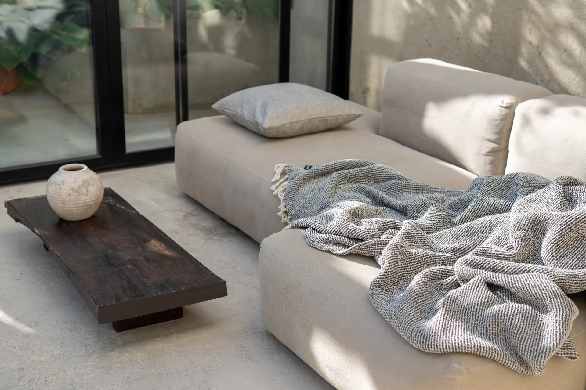 Futah - Ericeira Grey Blanket (5)