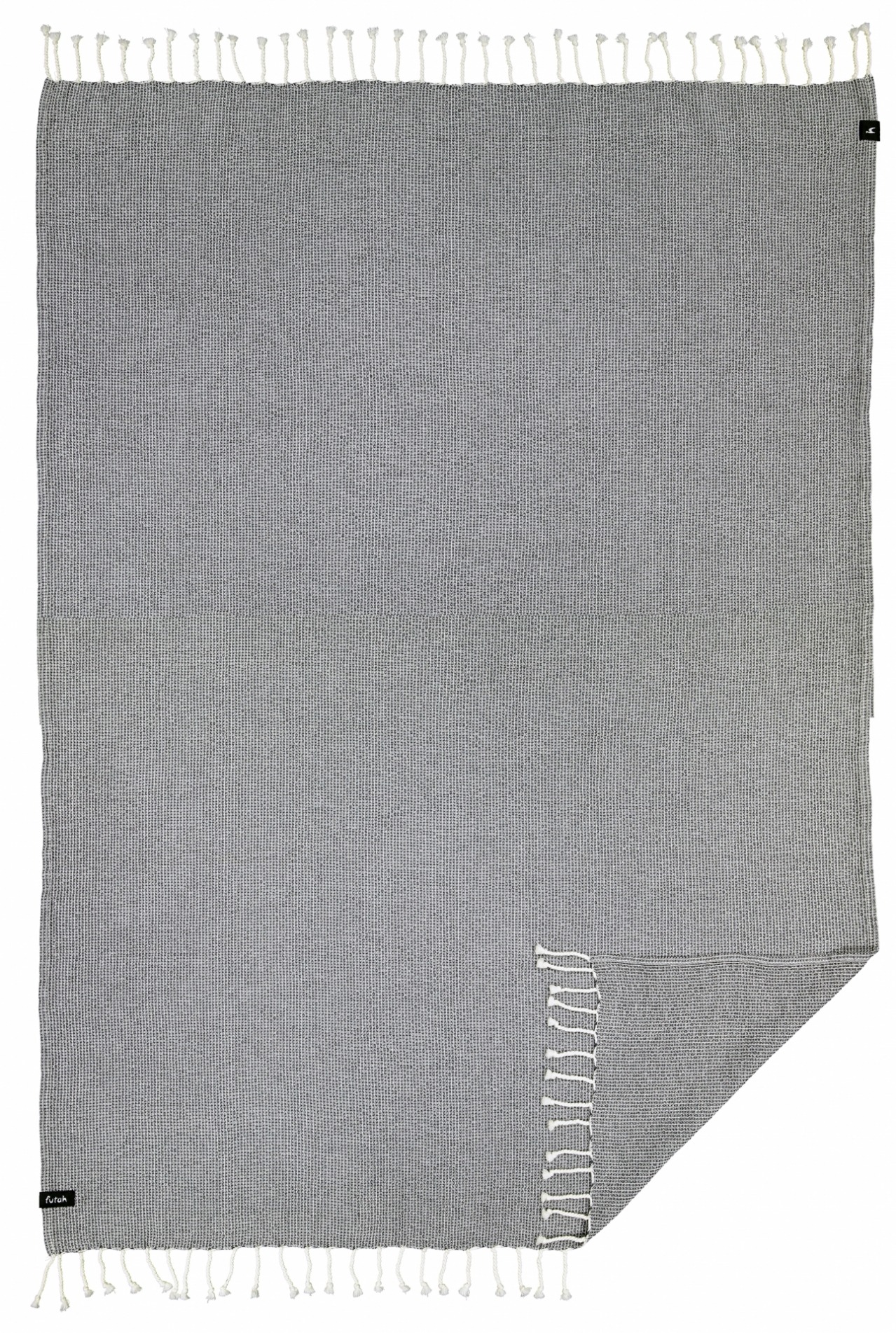 Futah - Ericeira Grey Blanket (7)